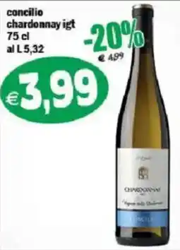 Il Castoro Supermercati concilio chardonnay igt offerta