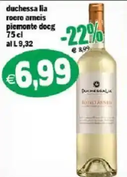 Il Castoro Supermercati Duchessa lia roero arneis offerta