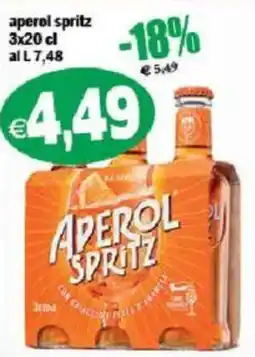 Il Castoro Supermercati Aperol Spritz offerta