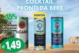 Il Castoro Supermercati Bacardi mojito offerta