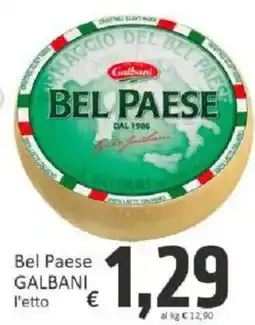 Paghi Poco Bel Paese Galbani offerta