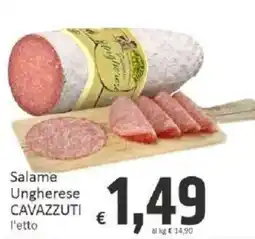 Paghi Poco Salame Ungherese CAVAZZUTI offerta