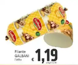 Paghi Poco Filante Galbani offerta