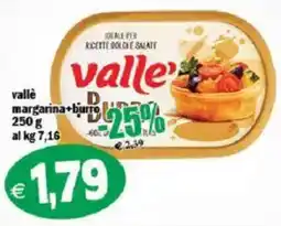 Il Castoro Supermercati valle margarina+burro offerta