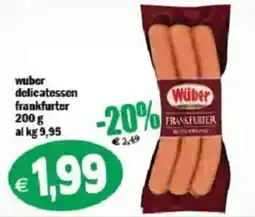 Il Castoro Supermercati Wüber frankfurter offerta