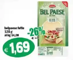 Il Castoro Supermercati Bel Paese fette offerta