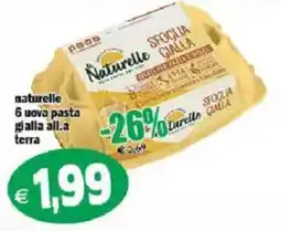 Il Castoro Supermercati Uova pasta gialla all' a terra Naturelle offerta