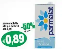 Il Castoro Supermercati Parmalat latte UHT p.s. offerta