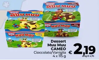 Dessert Muu Muu CAMEO