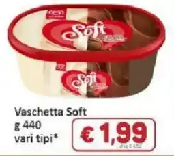 Paghi Poco Vaschetta Soft offerta