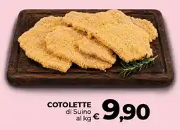 Coop Radenza Cotolette di Suino offerta
