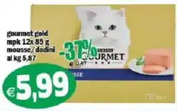 Il Castoro Supermercati gourmet gold mousse/dadini offerta