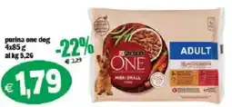Il Castoro Supermercati purina one dog adult mini/small offerta