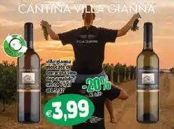 Il Castoro Supermercati Villa Gianna moscato di terracina vino offerta