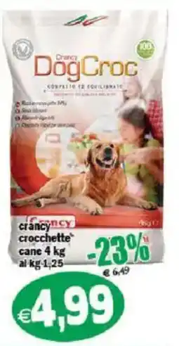 Il Castoro Supermercati Crancy DogCroc offerta