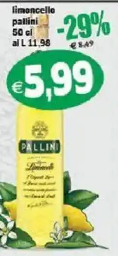 Il Castoro Supermercati Limoncello Pallini offerta