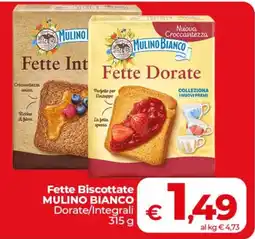 Coop Radenza Fette Biscottate Mulino Bianco offerta