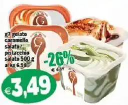 Il Castoro Supermercati g7 gelato salato pistacchio offerta