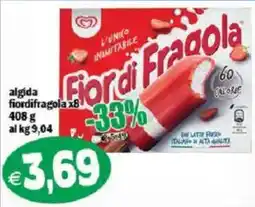 Il Castoro Supermercati Algida fiordifragola offerta