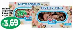 Il Castoro Supermercati Misto scoglio frutti di mare offerta