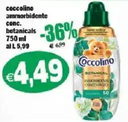 Il Castoro Supermercati Coccolino ammorbidente conc. botanics offerta