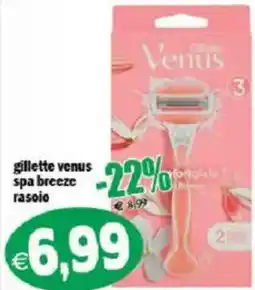 Il Castoro Supermercati gillette venus spa breeze rasoio offerta