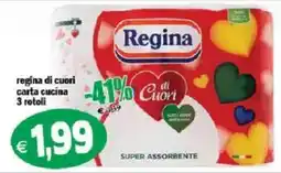 Il Castoro Supermercati Regina carta cucina offerta