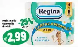 Il Castoro Supermercati Regina cartacammomilla offerta