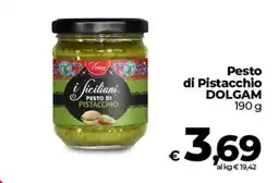 Coop Radenza i siciliani pesto di pistacchio offerta