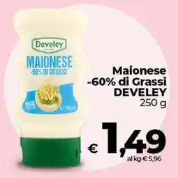Coop Radenza Maionese Develey offerta