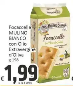 Paghi Poco Focacelle Mulino Bianco con Olio Extravergine d'Oliva offerta