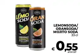 Coop Radenza LemonSoda/OranSoda/Mojito Soda offerta