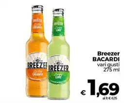 Coop Radenza Breezer Bacardi offerta