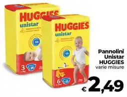 Coop Radenza Pannolini Unistar Huggies offerta