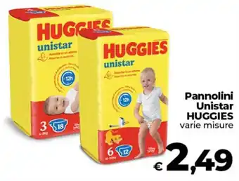 Coop Radenza Pannolini Unistar Huggies offerta