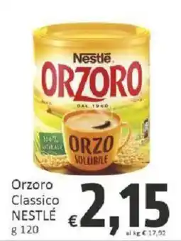 Paghi Poco Orzoro Classico Nestlé offerta