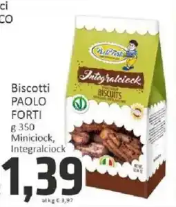 Paghi Poco Biscotti Paolo Forti offerta