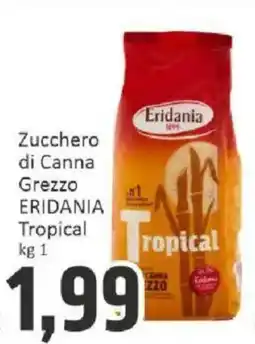 Paghi Poco Zucchero di Canna Grezzo Eridania Tropical offerta
