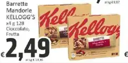 Paghi Poco Barrette Mandorle Kellogg's offerta