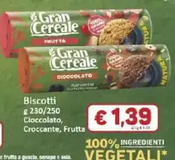 Paghi Poco Gran Cereale Biscotti offerta