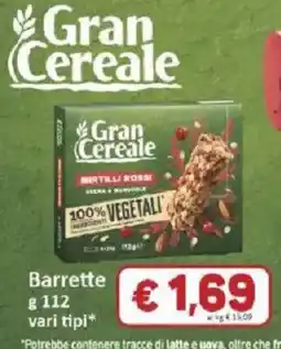 Paghi Poco Gran Cereale Barrette offerta