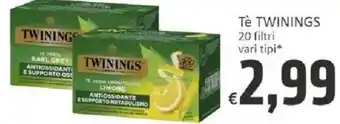Paghi Poco Tè Twinings offerta