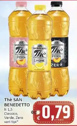 Paghi Poco Thè SAN BENEDETTO offerta