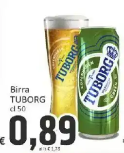 Paghi Poco Birra Tuborg offerta