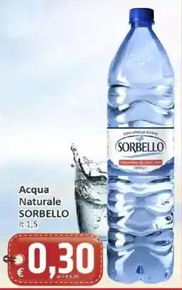 Paghi Poco Acqua Naturale Sorbello offerta