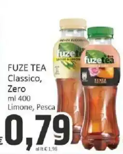 Paghi Poco Fuze Tea Classico Zero offerta