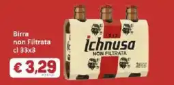 Paghi Poco Birra non Filtrata Ichnusa offerta