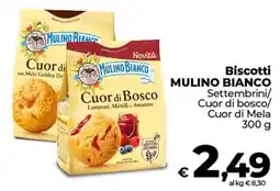 Coop Radenza Biscotti Mulino Bianco Cuor di Bosco offerta