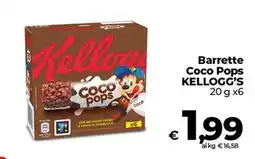 Coop Radenza Barrette Coco Pops Kellogg's offerta