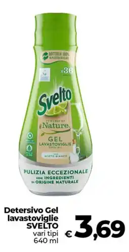 Coop Radenza Detersivo Gel lavastoviglie Svelto offerta